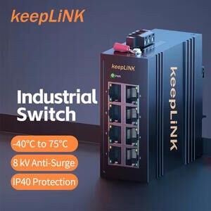 8-Port Industrial Ethernet Switch, Keeplink Kp-9000-45-5tp